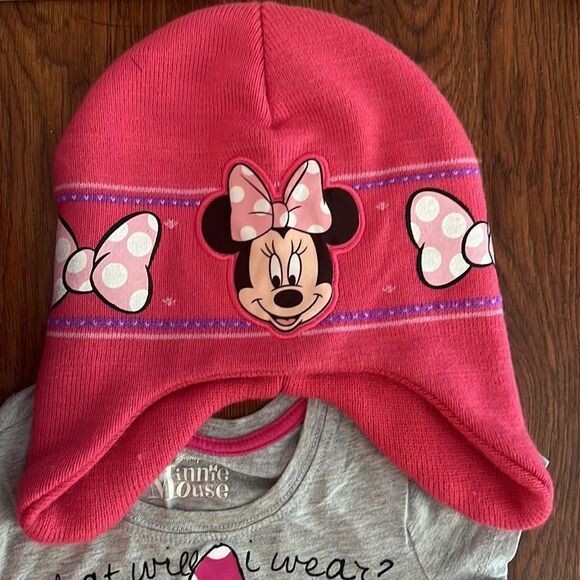 Disney Minnie Mouse Bundle Hat, Shirt and Backpack - Picture 4 of 10